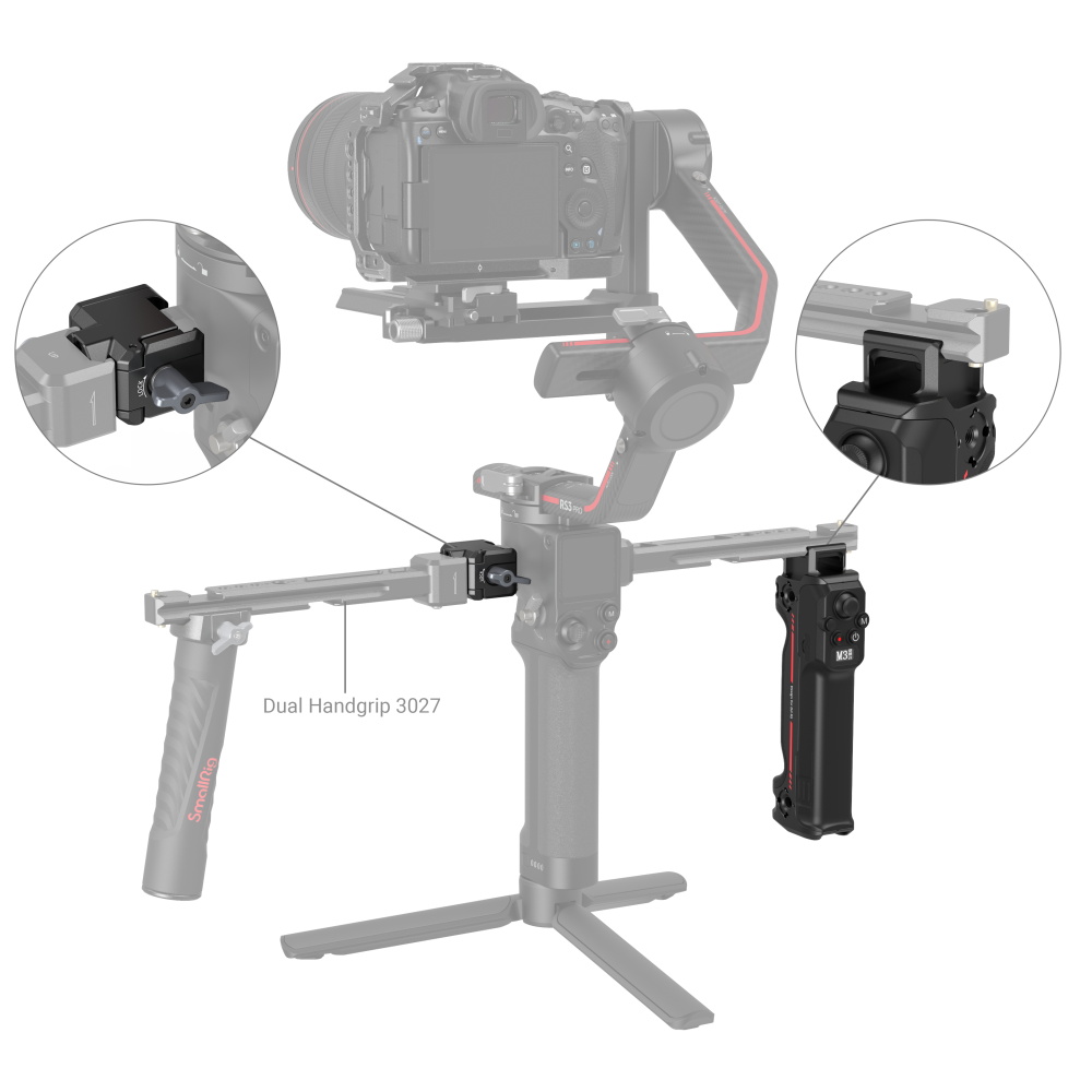 SmallRig Wireless Control Handgrip za DJI RS Seriju 3949 - 3